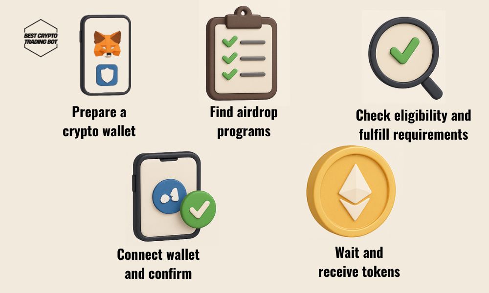 How to claim crypto airdrops